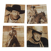 John Wayne Glass Coasters Set 4-Pack